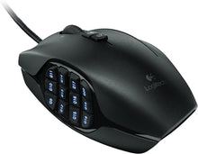 Load image into Gallery viewer, Logitech G600 MMO Gaming Mouse, RGB Backlit, 20 Programmable Buttons