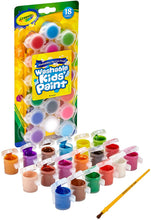 Load image into Gallery viewer, Crayola Washable Kid's Paint Assorted Colors 18 Each
