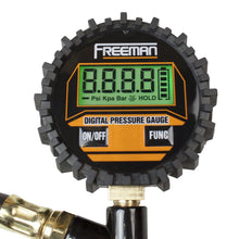 Load image into Gallery viewer, Freeman FATDTI Digital Tire Inflator with LED Pressure Gauge