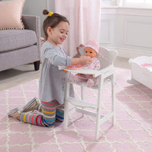 Load image into Gallery viewer, KidKraft 61111 Tiffany Bow Lil' Doll High Chair
