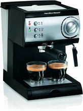Load image into Gallery viewer, Hamilton Beach Espresso Machine with Steamer - Cappuccino, Mocha, &amp; Latte Maker (40715)