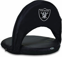Load image into Gallery viewer, NFL Oakland Raiders Oniva Portable Reclining Seat