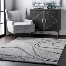 Load image into Gallery viewer, nuLOOM OZSG08A Soft and Plush Shaggy Curves Caroyln Shag Rug