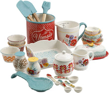 Load image into Gallery viewer, The Pioneer Woman Flea Market 25-Piece Pantry Essential Set