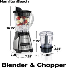 Load image into Gallery viewer, Power Elite Blender with 12 Functions for Puree, Ice Crush, Shakes and Smoothies