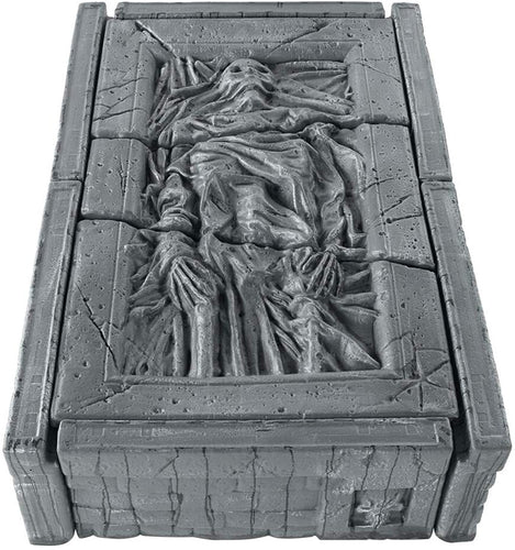 Home Accents Holiday Halloween Decor Grave Bone Crypt Ruin 48 in. Waterproof Detailed Sculpted Gray