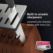 Load image into Gallery viewer, Calphalon Classic Self-Sharpening Cutlery Knife Block Set with SharpIN Technology
