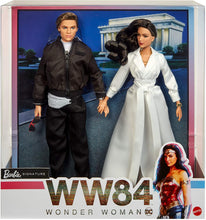 Load image into Gallery viewer, Barbie Wonder Woman 1984-2-Doll Gift Set with Diana Prince Doll in Gala Gown and Steve Trevor Doll
