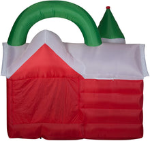Load image into Gallery viewer, Gemmy 7.5&#39; Animated Airblown Inflatable Santa&#39;s Workshop Scene