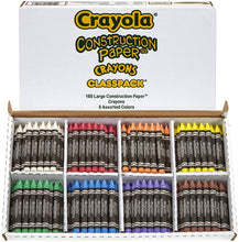 Load image into Gallery viewer, Crayola Construction Paper Crayons