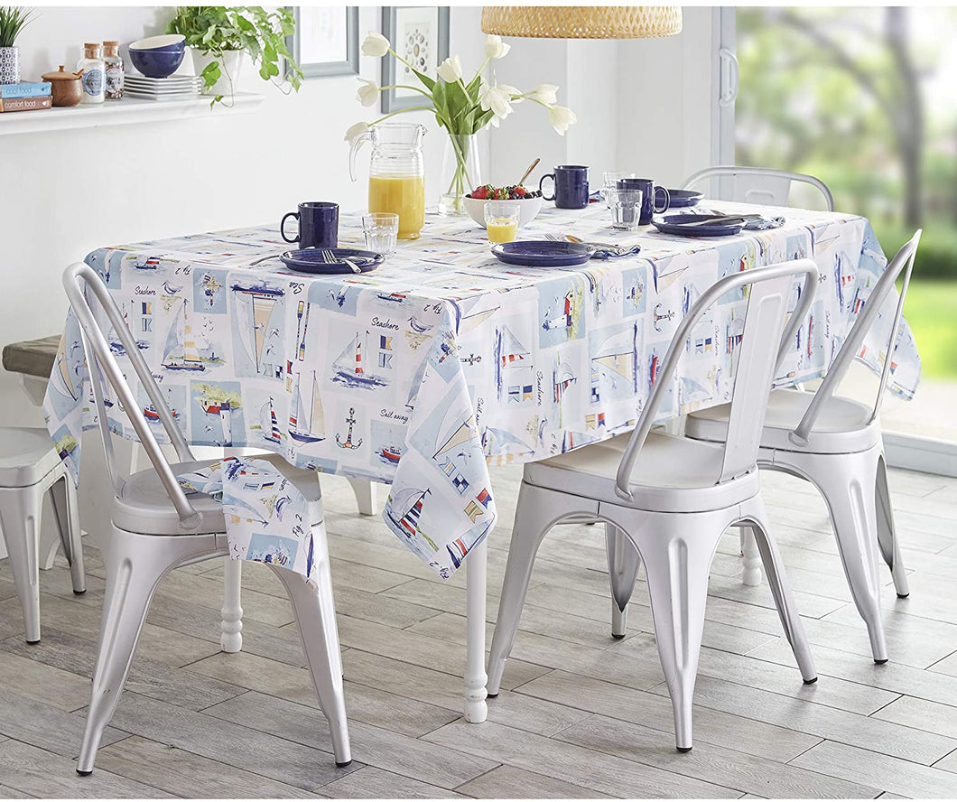 Elrene Home Fashions Casual Living by Newbridge Kona Tropics Indoor Outdoor Polyester Table Linens