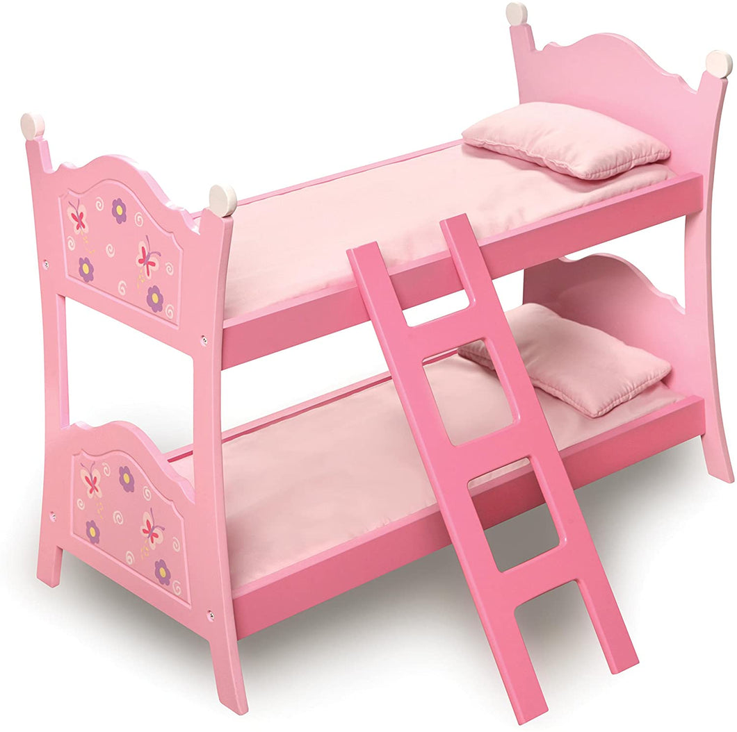Badger Basket Pink Doll Bunk Bed