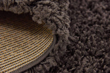 Load image into Gallery viewer, Unique Loom Solo Solid Shag Collection Modern Plush Graphite Gray Square Rug (8' 2 x 8' 2)