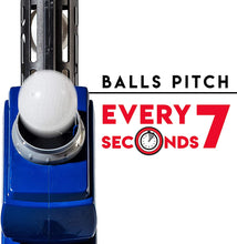 Load image into Gallery viewer, Franklin Sports Baseball Pitching Machine - Adjustable Baseball Hitting &amp; Fielding Practice Machine For Kids - with 6 Baseballs - Great For Practice,Blue