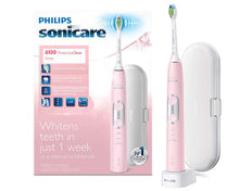 Load image into Gallery viewer, Philips Sonicare Protective Clean 6100 Whitening Rechargeable Electric Toothbrush With Pressure Sensor and Intensity Settings, Hx6871/49, Navy Blue, 1 Count