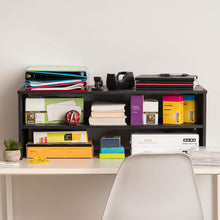 Load image into Gallery viewer, IRIS USA, Inc. MPO-1L Desk Organizer Black