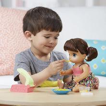 Load image into Gallery viewer, Baby Alive Super Snacks Snackin&#39; Noodles Baby (Brunette)