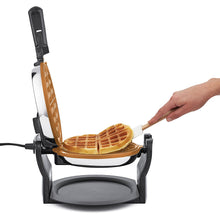 Load image into Gallery viewer, BELLA Copper Titanium Coated Rotating Belgian Waffle Maker, Stainless 1000 Watt 14608