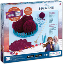 Load image into Gallery viewer, Make It Real – Disney Frozen 2 Queen Iduna's Knitted Shawl . DIY Arts and Crafts Kit Guides Kids to Crochet Queen Iduna’s Shawl with Acrylic Yarn and Magical Frozen 2 Embellishments