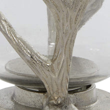 Load image into Gallery viewer, Benzara Antique Colonial Elegant Aluminum Glass Hurricane