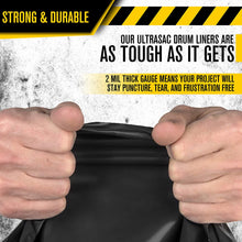 Load image into Gallery viewer, Garbage Bag Drum Liners for Outdoor, Lawn, Leaf, Yard, Contractors Industrial