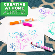 Load image into Gallery viewer, Crayola Ultra Clean Washable Markers, Kids Indoor Activities At Home, Broad Line, 40 Classic Colors