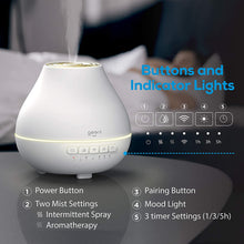 Load image into Gallery viewer, Geeni Spirit Smart Wi-Fi Essential Oil Diffuser White