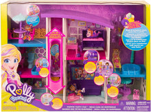 Load image into Gallery viewer, Polly Pocket Poppin' Party Pad is a Transforming Playhouse!