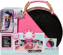 Load image into Gallery viewer, L.O.L. Surprise! Hair Salon Playset with 50 Surprises and Exclusive JK Mini Fashion Doll (571322E7C)