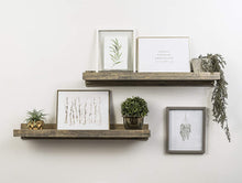 Load image into Gallery viewer, Del Hutson Designs Rustic Luxe Wooden Floating Shelves