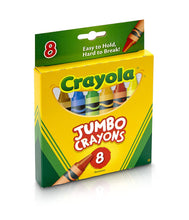 Load image into Gallery viewer, Crayola Jumbo Crayons  - 8 ct