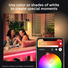 Load image into Gallery viewer, Philips Hue White &amp; Color Ambiance Outdoor LightStrip 5m/16ft (Requires Hue Hub, Works with Amazon Alexa Apple HomeKit and Google Assistant)