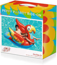 Load image into Gallery viewer, Bestway H2OGO! 6&#39;8&quot; x 52&quot; Peppy Parrot Ride-On