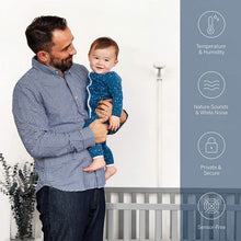 Load image into Gallery viewer, Nanit Plus - Smart Baby Monitor and Wall Mount: Camera with HD Video &amp; Audio - Sleep Tracking - Night Vision - Temperature &amp; Humidity Sensors and Two-Way Audio 