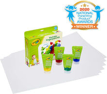 Load image into Gallery viewer, Crayola My First Finger Paint For Toddlers, Painting Paper, Kids Indoor Activities At Home, Gift