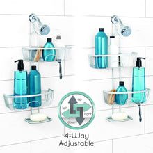 Load image into Gallery viewer, Zenna Home NeverRust Aluminum Shower Caddy