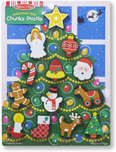 Load image into Gallery viewer, Melissa &amp; Doug Holiday Tree Chunky Puzzle