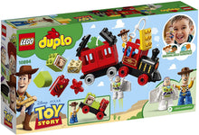 Load image into Gallery viewer, LEGO DUPLO Disney Pixar Toy Story Train 10894 Perfect for Preschoolers, Toddler Train Set includes Toy Story Character favorites Buzz Lightyear and Woody (21 Pieces)