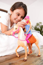 Load image into Gallery viewer, Barbie Doll, Blonde, and Horse