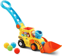 Load image into Gallery viewer, VTech Pop-a-Balls Push &amp; Pop Bulldozer