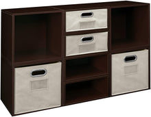 Load image into Gallery viewer, Niche Cubo Deluxe Storage Set With Full and Half Size Cubes and Folding Bins
