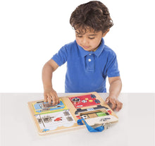 Load image into Gallery viewer, Melissa &amp; Doug Locks &amp; Latches Board