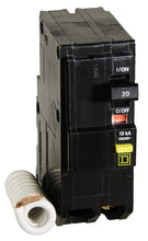Load image into Gallery viewer, Square D by Schneider Electric QO220GFICP QO Qwik-Gard 20-Amp Two-Pole GFCI Breaker