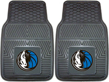 Load image into Gallery viewer, Fanmats NBA - Dallas Mavericks 2-pc Vinyl Car Mat Set/17&quot;x27&quot;
