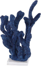 Load image into Gallery viewer, Deco 79 38251 Sculpture, Blue/Clear