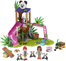 Load image into Gallery viewer, LEGO Friends Panda Jungle Tree House 41422 Building Toy; Includes 3 Panda Minifigures for KidsWho Love Wildlife Animals Friends Mia and Olivia, New 2020 (265 Pieces)