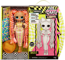 Load image into Gallery viewer, L.O.L. Surprise! O.M.G. Lights Dazzle Fashion Doll with 15 Surprises