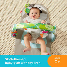 Load image into Gallery viewer, Fisher-Price Ready to Hang Sensory Sloth Gym, Infant Activity Mat With Toys For Tummy Time and Play