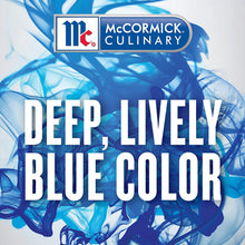 Load image into Gallery viewer, McCormick Culinary Blue Food Color, 16 fl oz