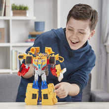 Load image into Gallery viewer, Transformers Toys Cyberverse Spark Armor Ark Power Optimus Prime Action Figure - Combines with Ark Power Vehicle to Power Up - for Kids Ages 6 &amp; Up, 12"
